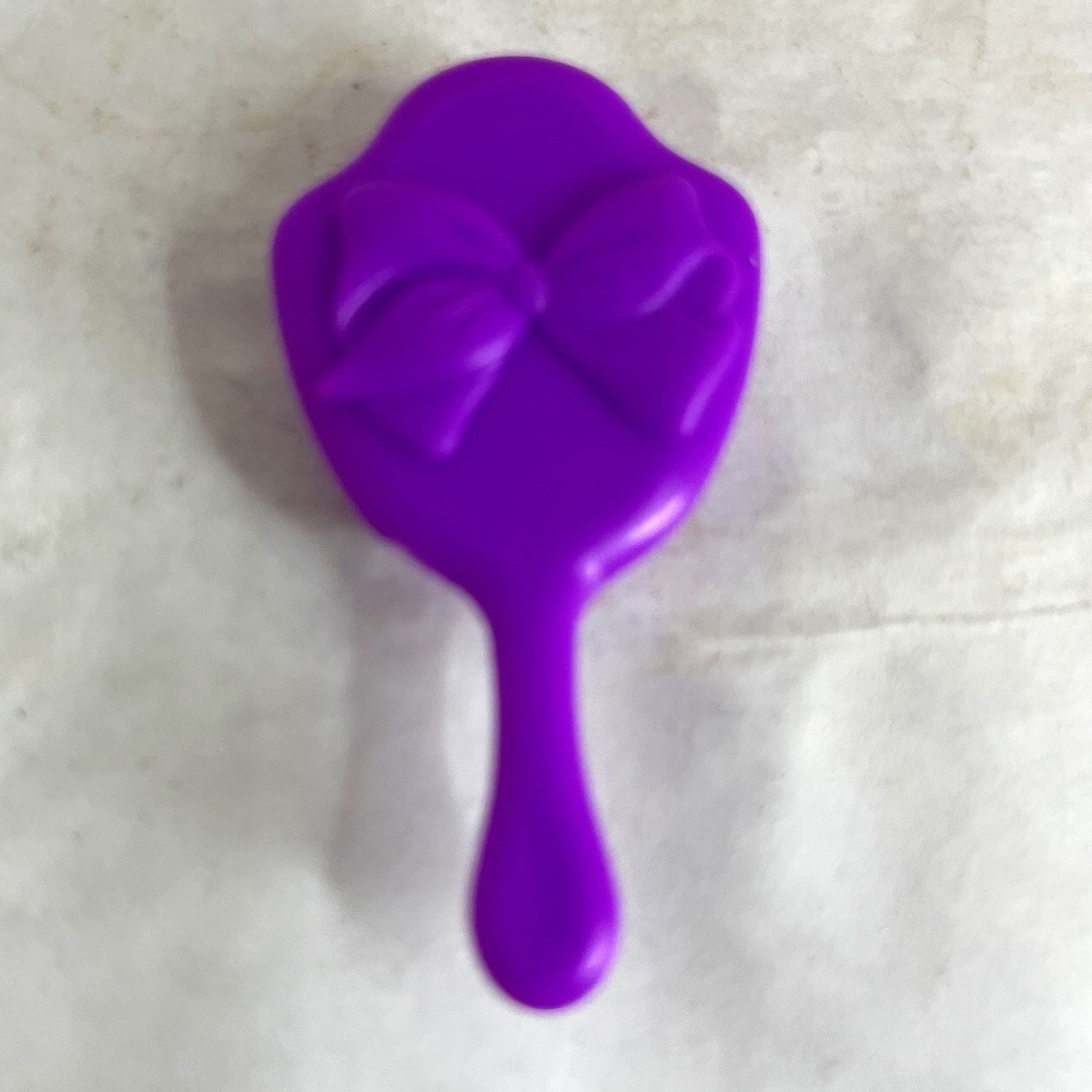 Miniature Purple Brush with Bow Replacement Part